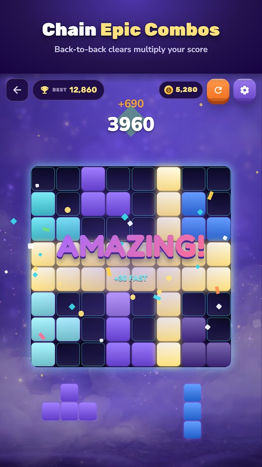 Block Puzzle Master gameplay screenshot 3